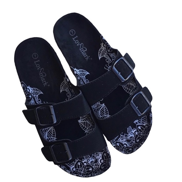 Love Mark Belize Platform Sandals NIB - Picture 4 of 8